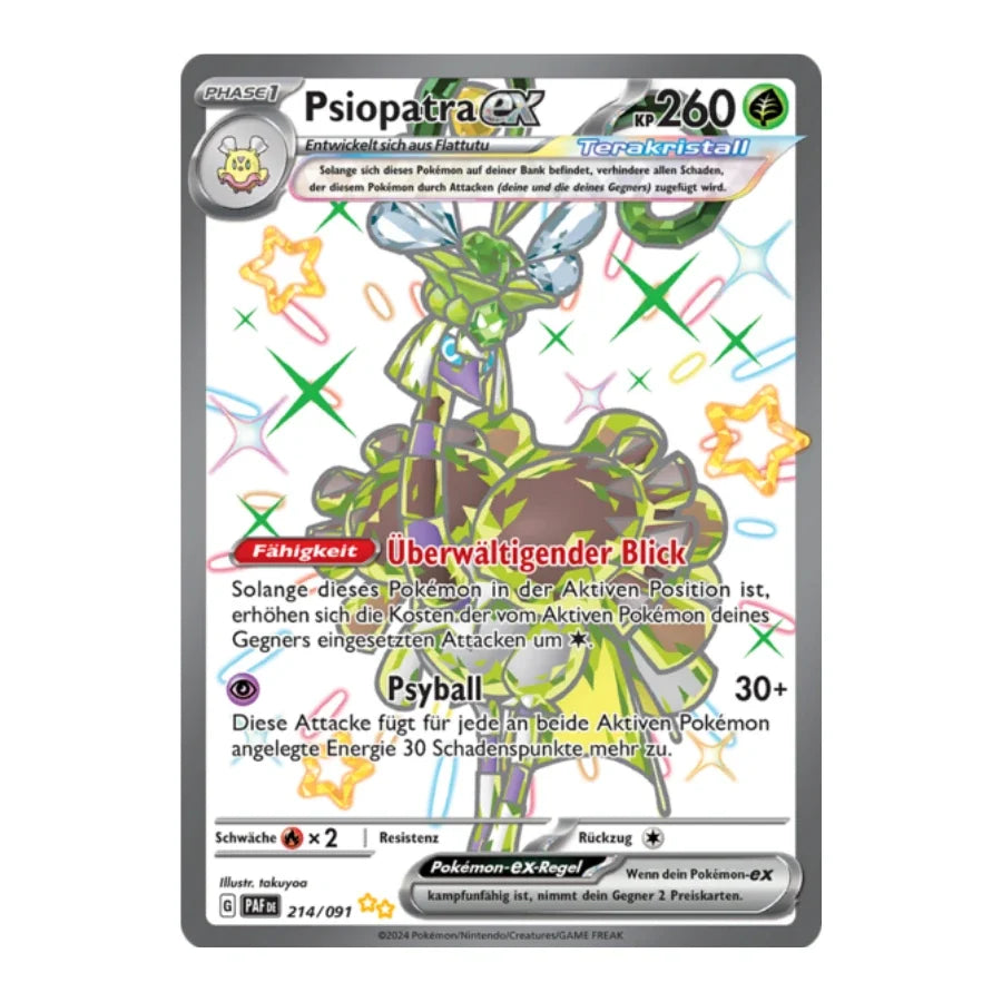 Psiopatra ex Shiny UR 214/091 Paldeas Schicksale