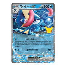Quajutsu ex 021/128 Pokemon 30 Jahre