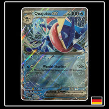 Quajutsu ex 041/142 Pokemon Karte aus Stellarkrone