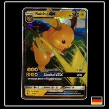 Raichu GX 20/68 aus dem Set Verborgenes Schicksal