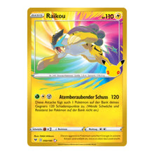 Raikou 50/185 Pokemon 30 Jahre
