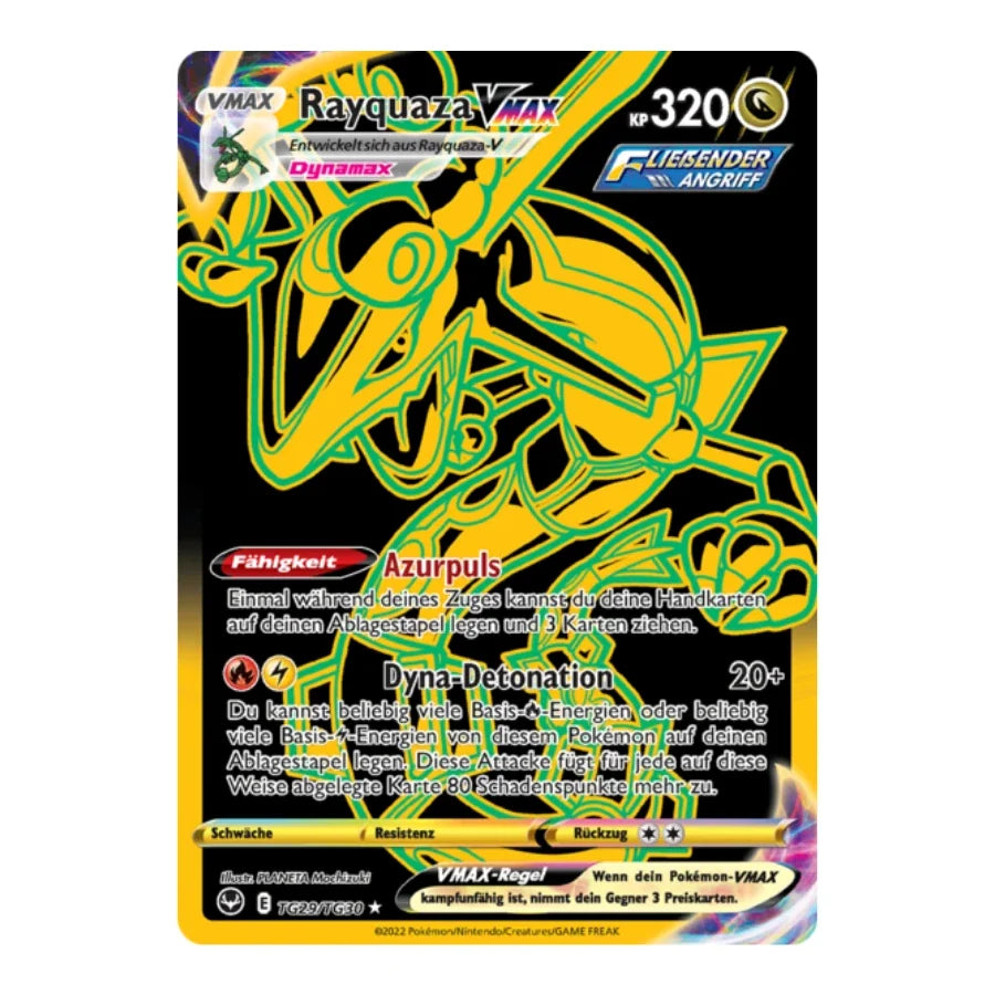 Rayquaza VMAX SR TG29/TG30 Silberne Sturmwinde