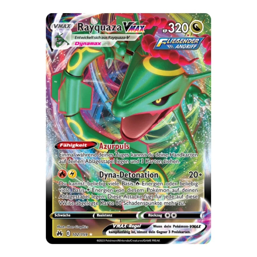 Rayquaza VMAX UR 102/159 Zenit der Könige