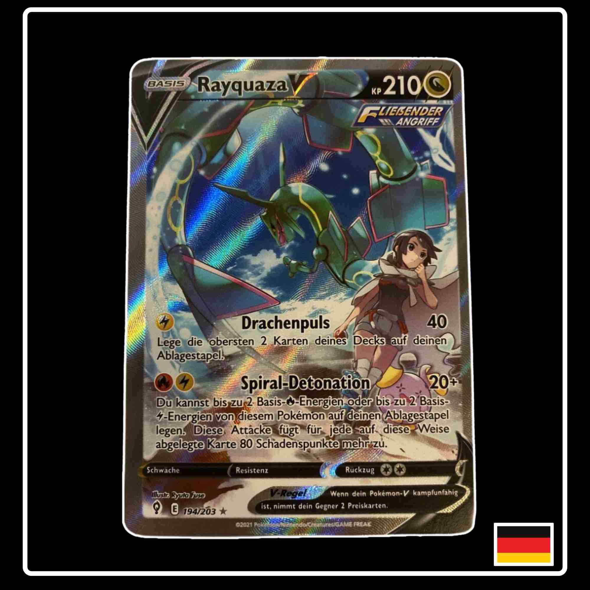 その他 Rayquaza V 194/203 Rayquaza-v-alt-art-194-203-