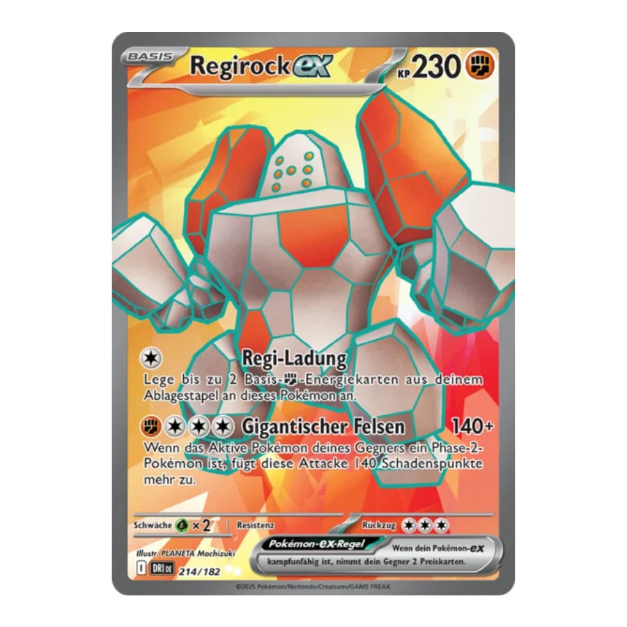 Regirock ex UR 214/182 Ewige Rivalen