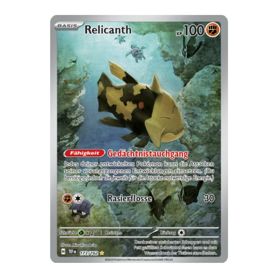 Relicanth IR 173/162 Gewalten der Zeit