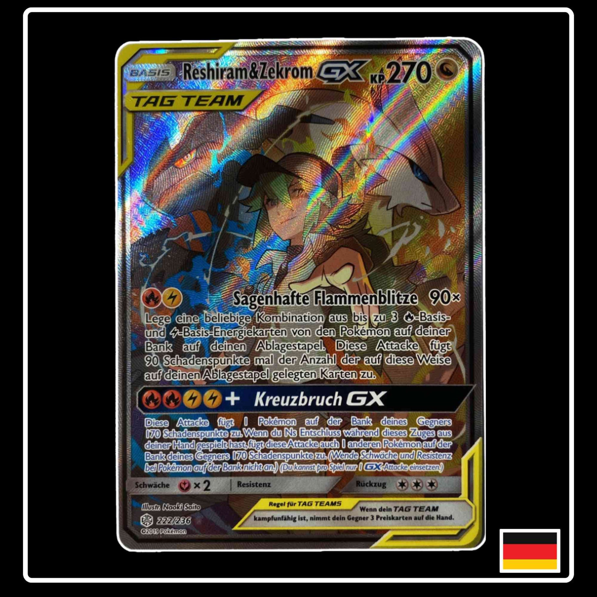 Reshiram & Zekrom TAG TEAM GX