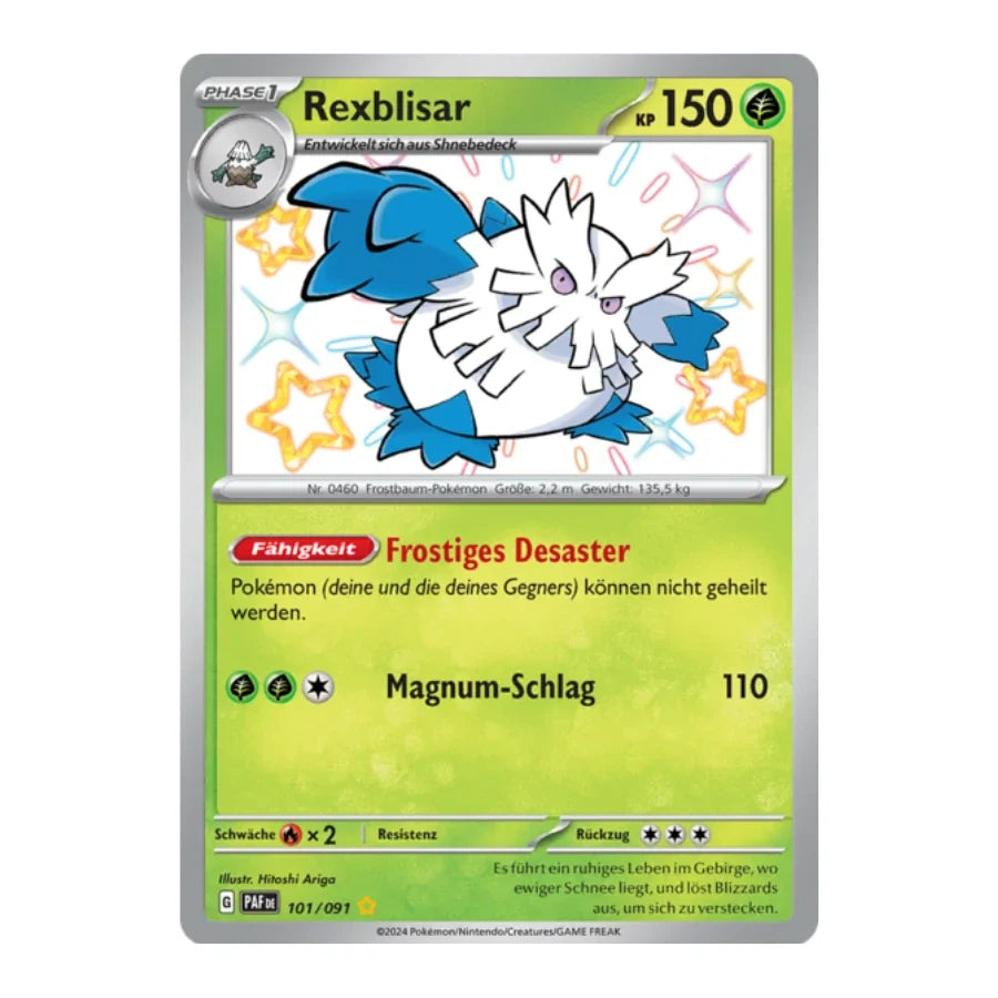 Rexblisar Shiny 101/091 Paldeas Schicksale