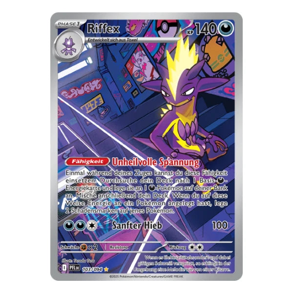 Riffex IR 103/094 Pokemon Fatale Flammen