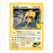 Rocket's Zapdos H 15/132 Celebrations