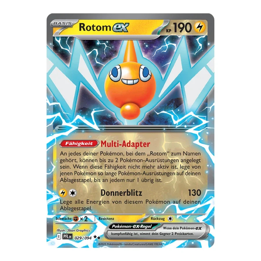 Rotom ex 029/094 Fatale Flammen