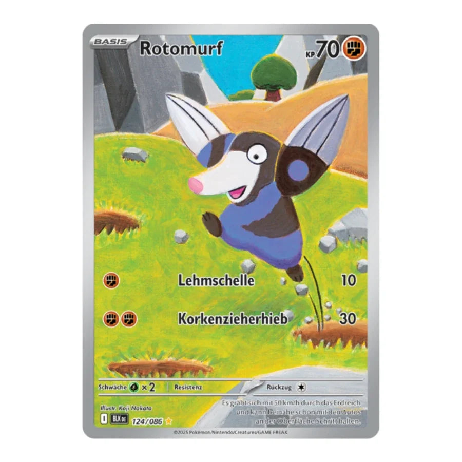 Rotomurf IR 124/086 Schwarze Blitze