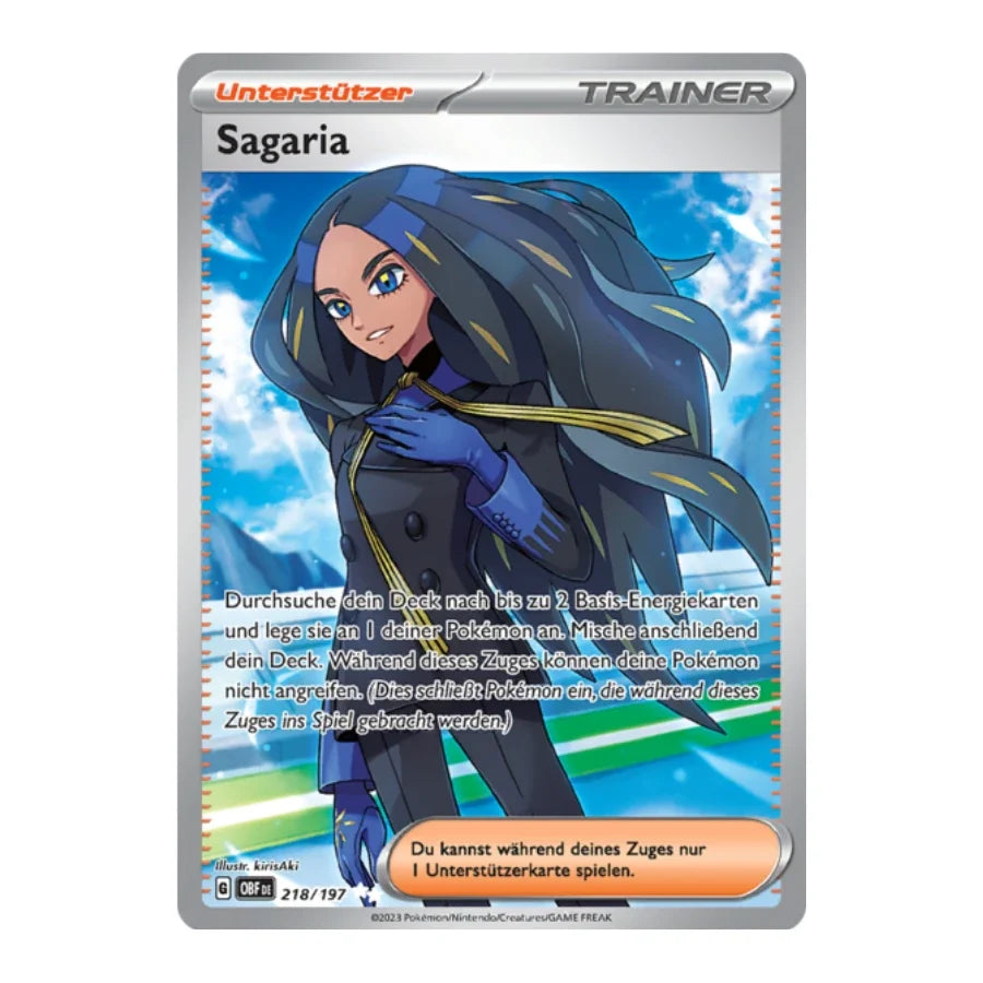Sagaria Full Art Deutsch 218/197 Obsidianflammen