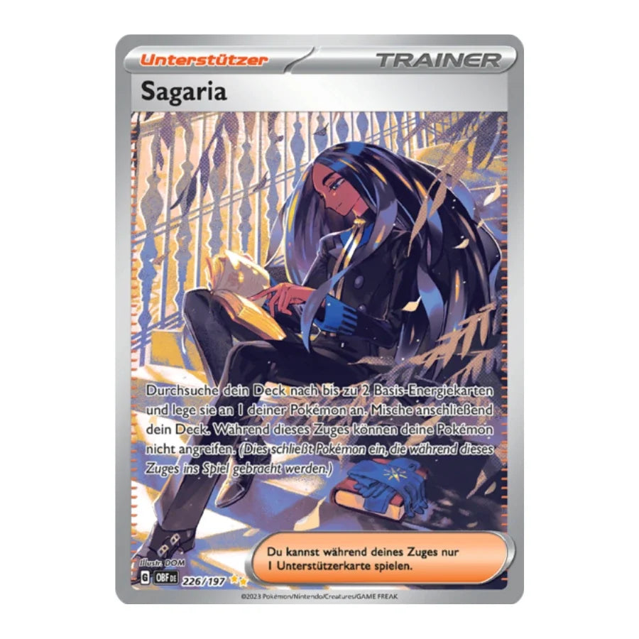 Sagaria SAR Deutsch 226/197 Obsidian Flammen