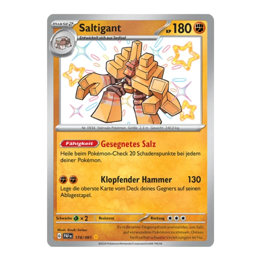 Saltigant Shiny 178/091 Paldeas Schicksale
