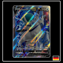 Pokemon Karte Schimmelreiter-Coronospa V Full Art 163/198 aus dem Schwert & Schild Set Schaurige Herrschaft