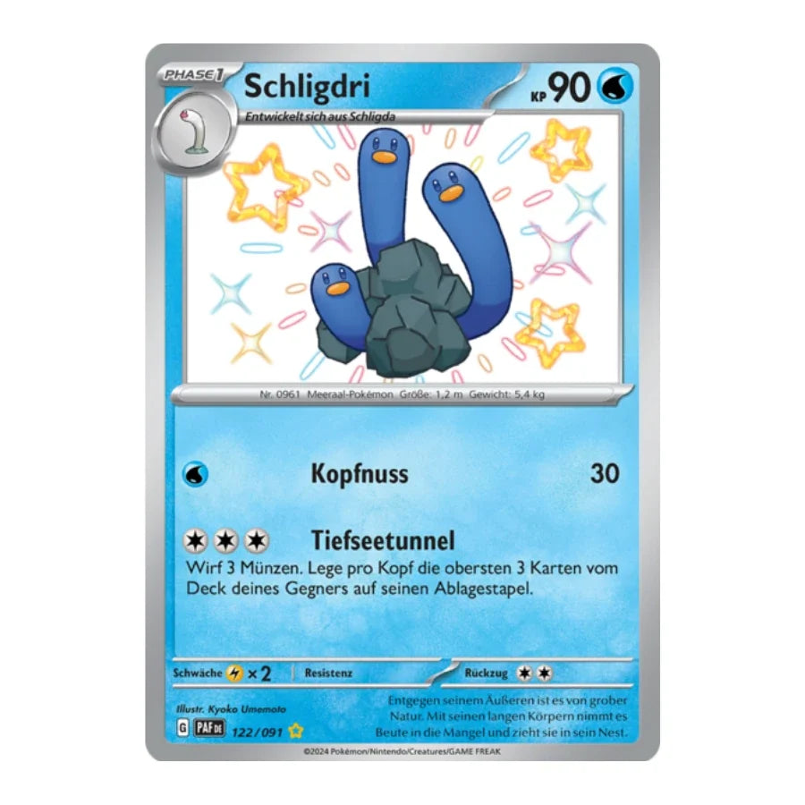 Schligdri Shiny 122/091 Paldeas Schicksale