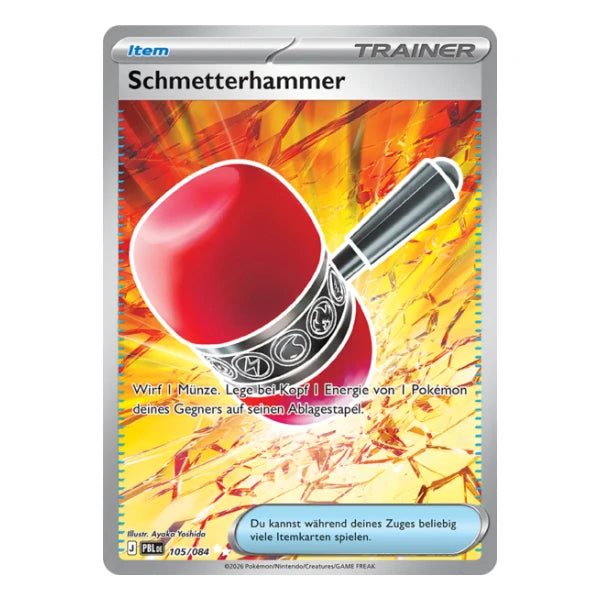 Schmetterhammer FA 105/084 Pokemon Dunkelnacht 