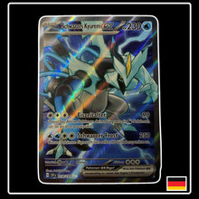 Schwarzes Kyurem ex Full Art 218/191 Pokemon Stürmische Funken