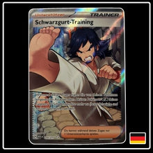 Schwarzgurt-Training Trainer Full Art 255/217 Pokemon Erhabene Helden