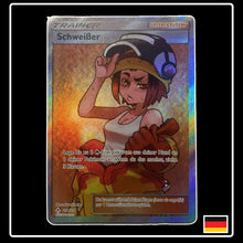 Schweißer Trainer Full Art Pokemon Kräfte im Einklang