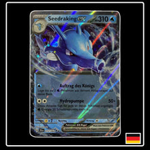 Seedraking ex seltene Pokemon Karte 012/064 aus dem Karmesin & Purpur Set Nebel der Sagen