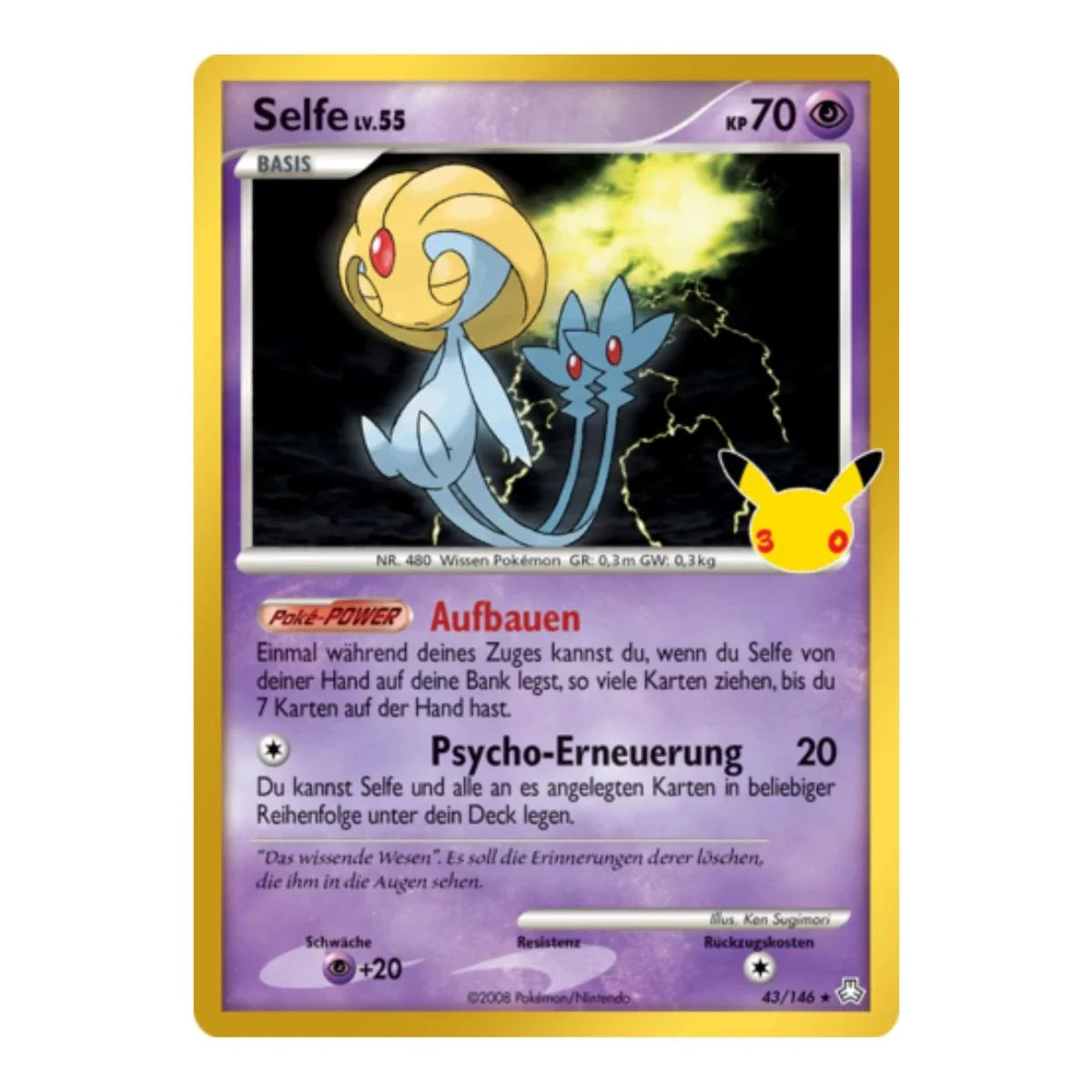 Selfe 43/146 Pokemon 30 Jahre