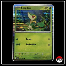 Serpifeu Holo Rare 001/086 Pokemon Scjwarze Blitze (PROMO)