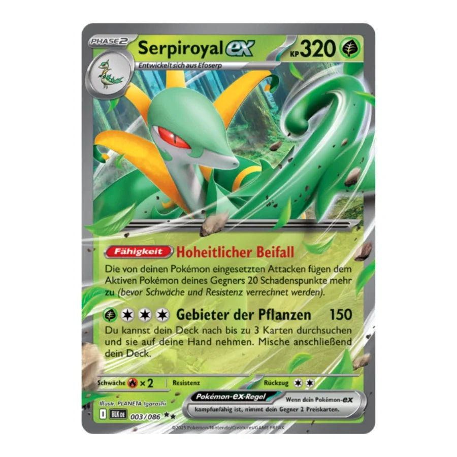 Serpiroyal ex 003/086 Schwarze Blitze