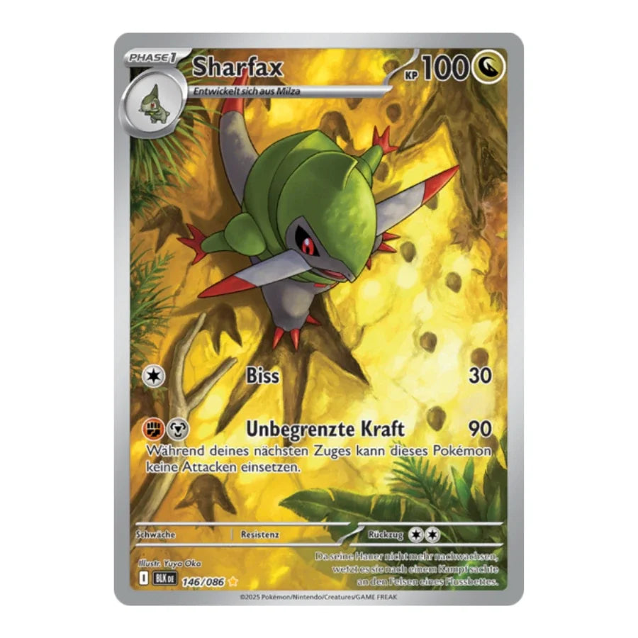 Sharfax IR 146/086 Schwarze Blitze