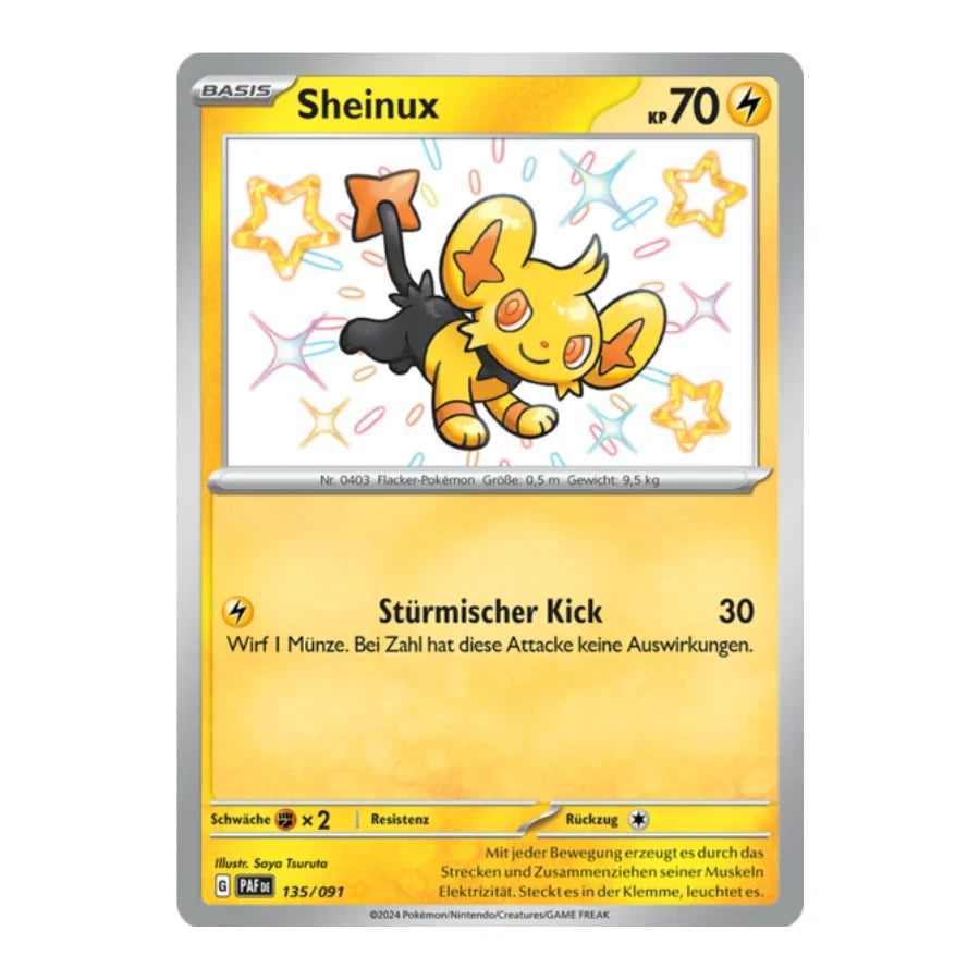 Sheinux Shiny 135/091 Paldeas Schicksale
