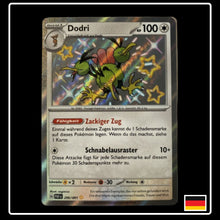 Shiny Dodri Pokemon aus dem Set Paldeas Schicksale mit der Setnummer 200/091
