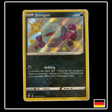 Pokemon Karte Smogon Shiny SV076/SV122 aus dem Schwert & Schild Set Glänzendes Schicksal