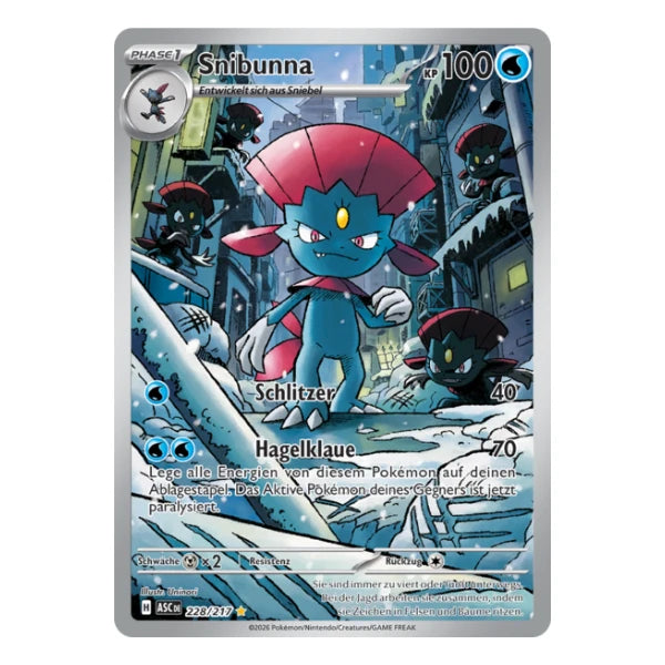 Snibunna IR 228/217 Pokemon Erhabene Helden