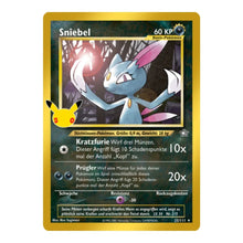Sniebel HR 25/111 Pokemon 30 Jahre