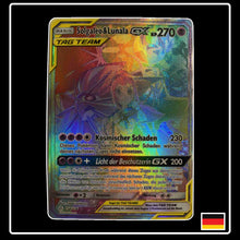 Solgaleo & Lunala TAG TEAM GX 254/236 aus dem Sonne & Mond Set Welten im Wandel