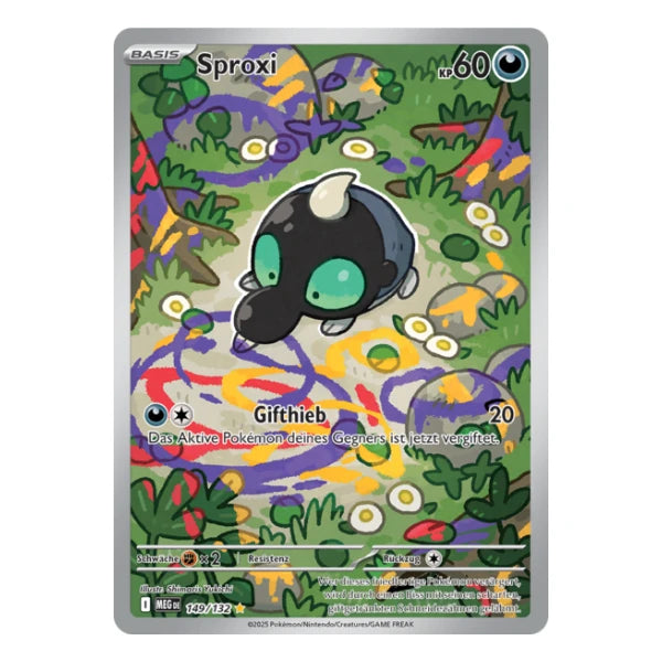 Sproxi IR 149/132 Pokemon Mega Entwicklung