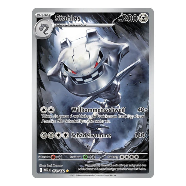 Stahlos IR 150/132 Pokemon Mega Entwicklung