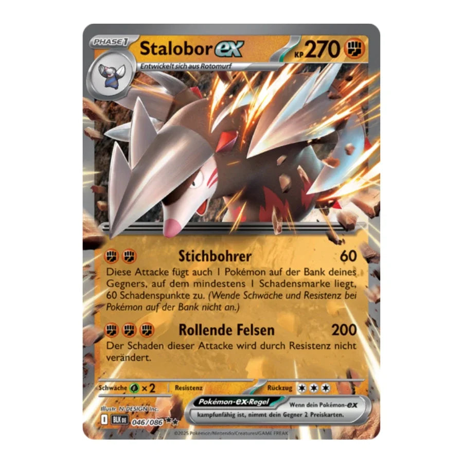 Stalobor ex 046/086 Schwarze Blitze