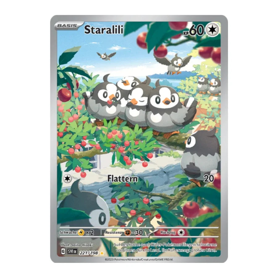 Staralili Art Rare Deutsch 221/198 Karmesin & Purpur