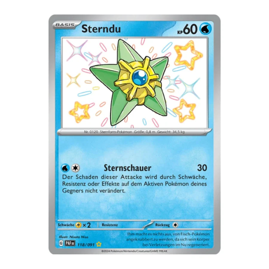 Sterndu Shiny 118/091 Paldeas Schicksale