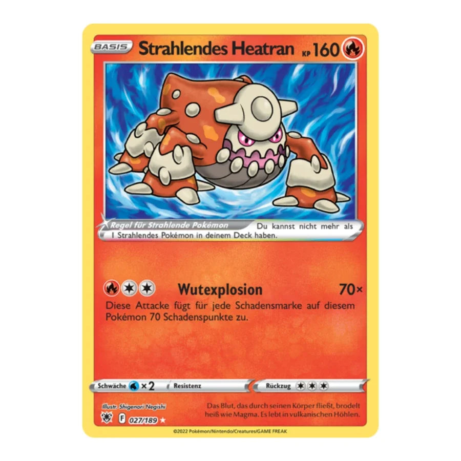 Strahlendes Heatran UR 027/189 Astralglanz