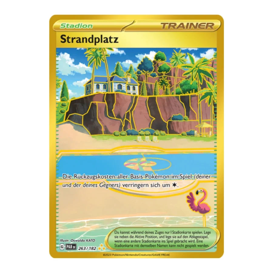 Strandplatz Goldkarte Deutsch 263/182 Paradox Rift