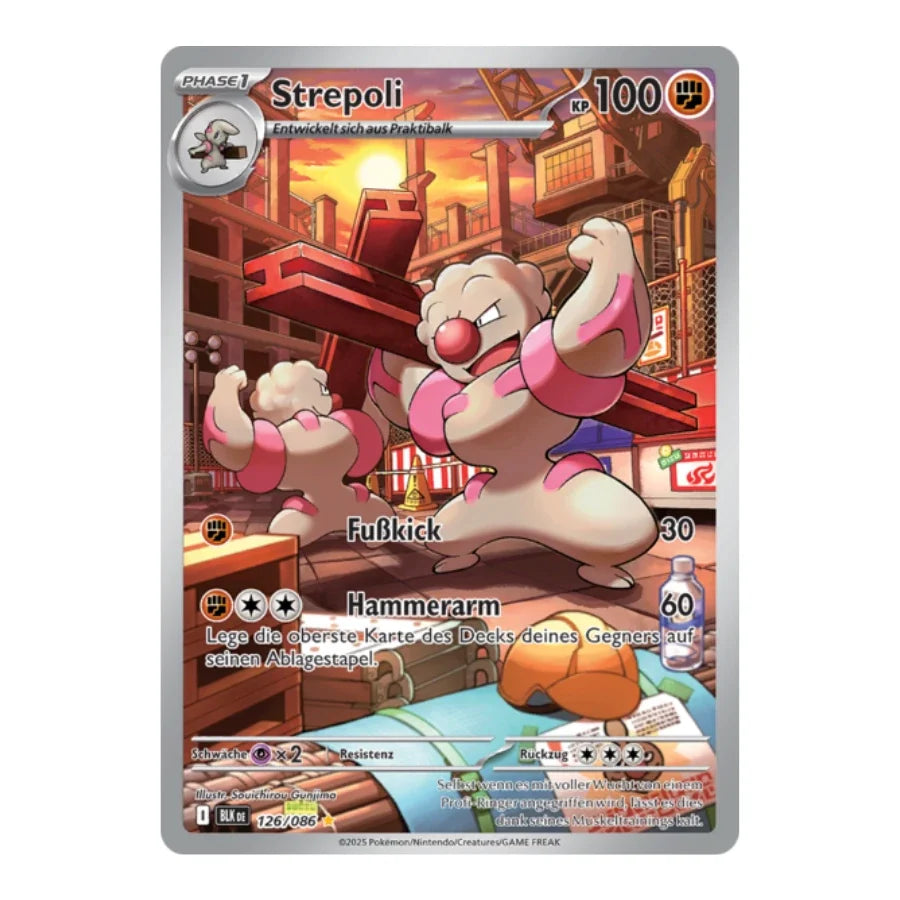 Strepoli IR 126/086 Schwarze Blitze