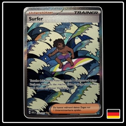 Surfer SIR 293/217 Pokemon Erhabene Helden