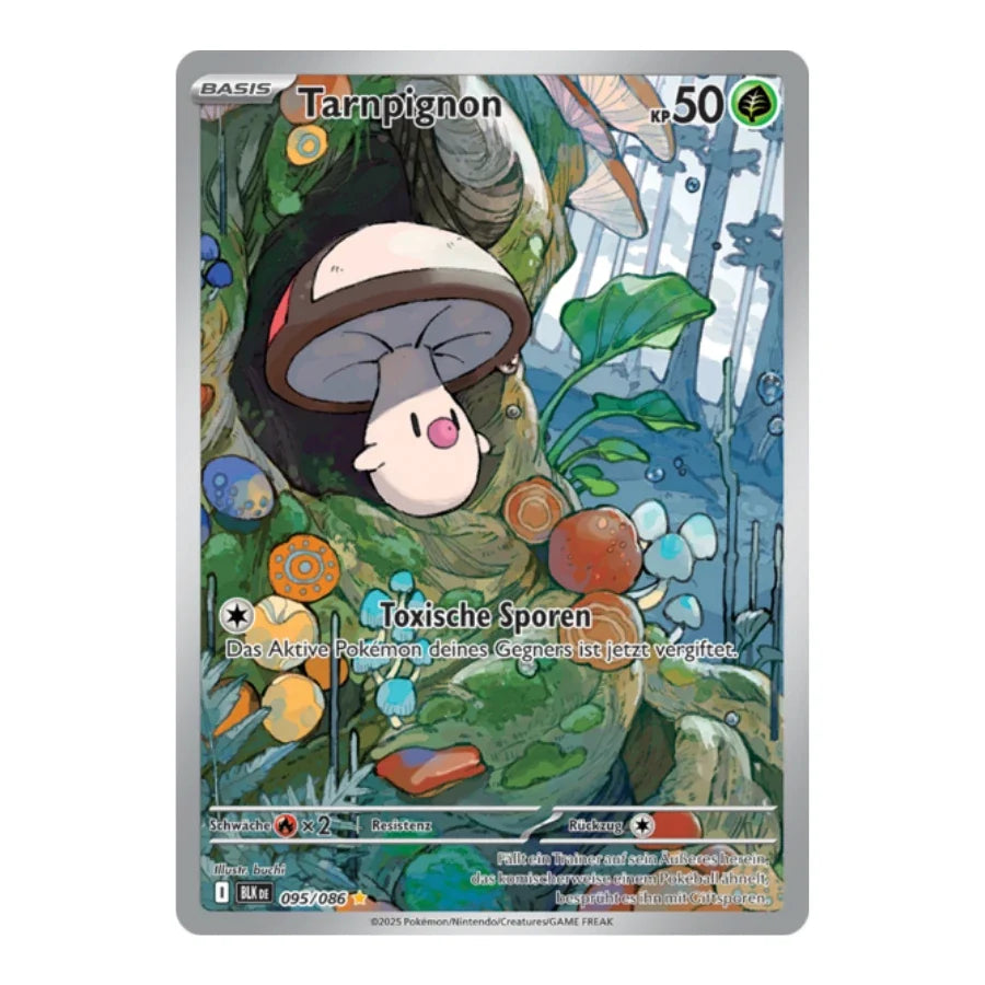Tarnpignon IR 095/086 Schwarze Blitze