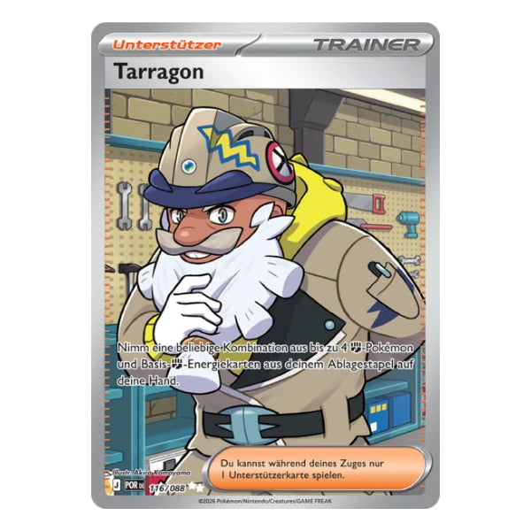Tarragon FA 116/088 Pokemon Optimale Ordnung 