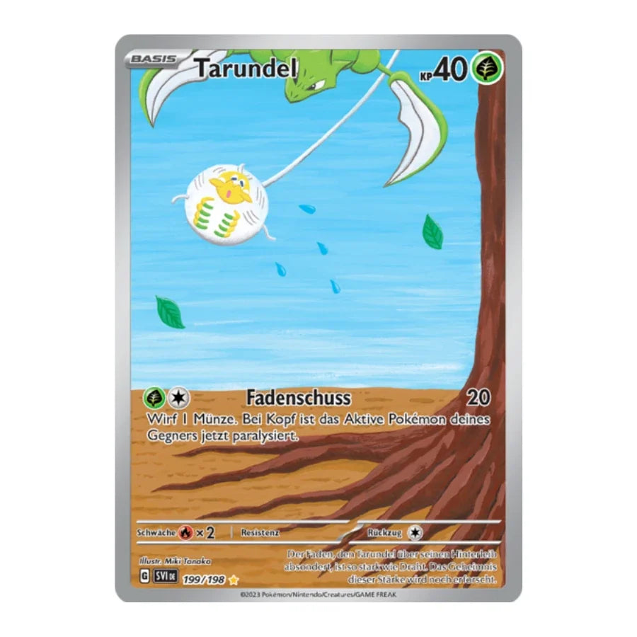 Tarundel Art Rare Deutsch 199/198 Karmesin & Purpur