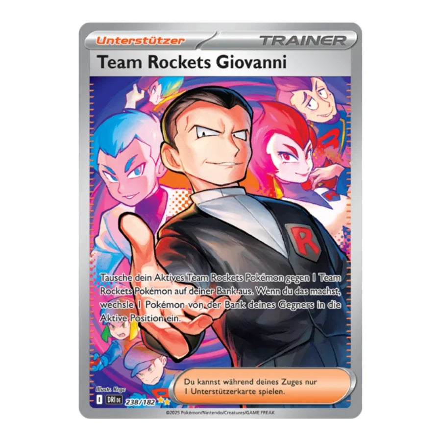 Team Rockets Giovanni SIR 238/182 Ewige Rivalen