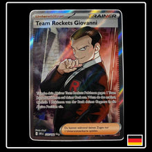 Team Rockets Giovanni Trainer Full Art 225/182 Pokemon Ewige Rivalen